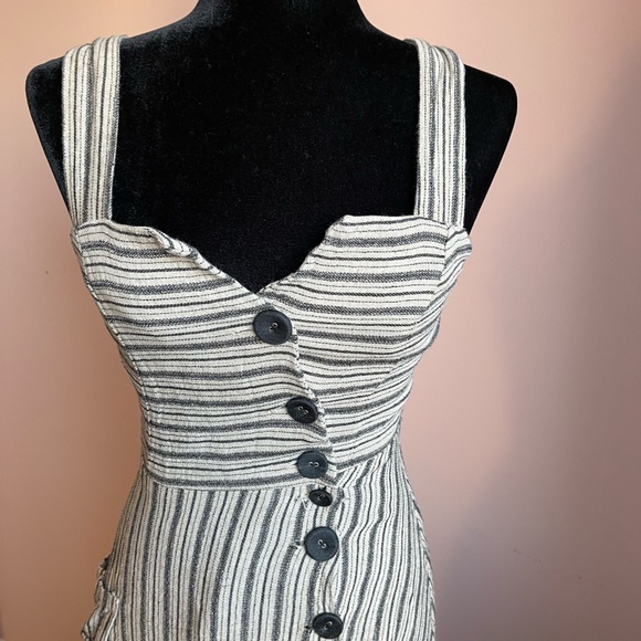 Edit Listing Anthropologie Eva Franco Stripe Utility Midi Dress - Picture 3 of 8